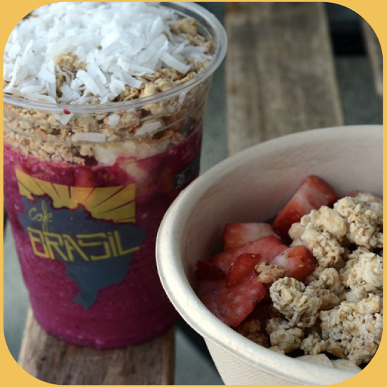 Juices Bowls Sandwiches Capitola Cafe Restaurant Brazilian